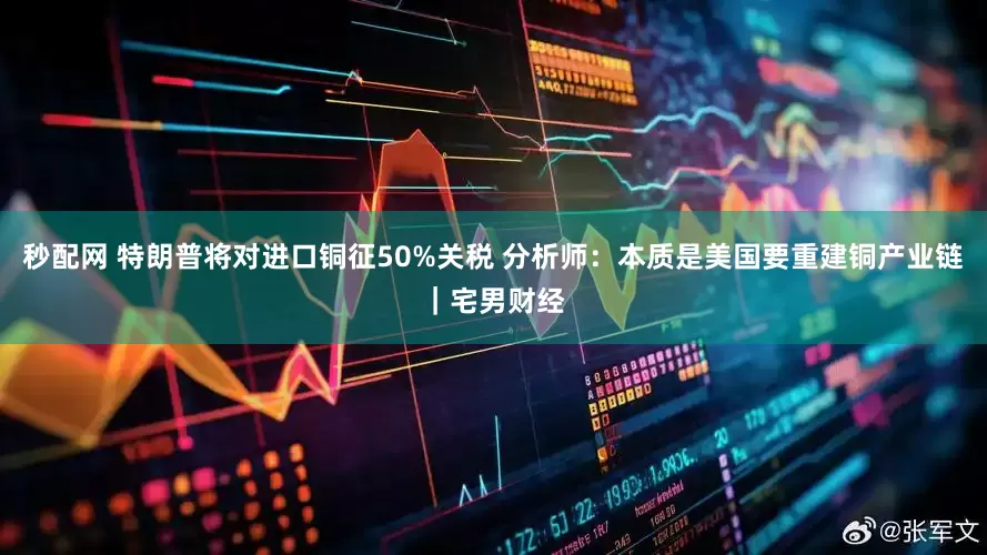 秒配网 特朗普将对进口铜征50%关税 分析师：本质是美国要重建铜产业链｜宅男财经