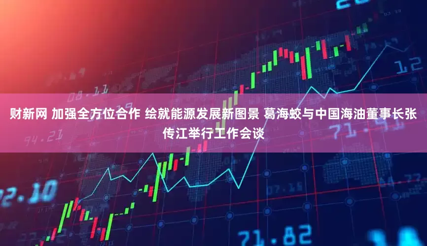 财新网 加强全方位合作 绘就能源发展新图景 葛海蛟与中国海油董事长张传江举行工作会谈