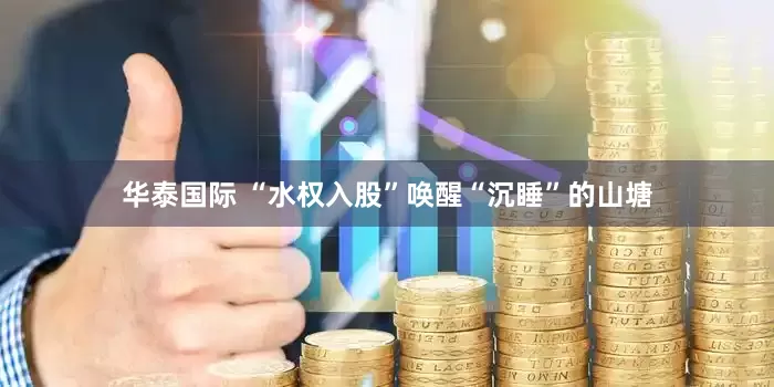 华泰国际 “水权入股”唤醒“沉睡”的山塘