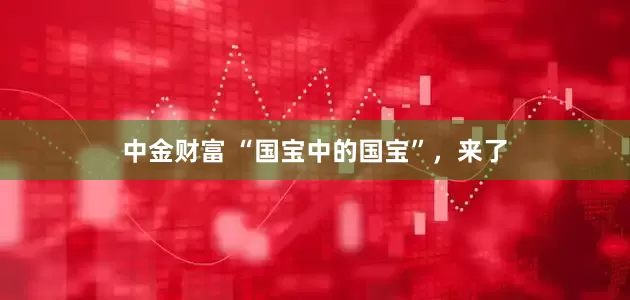 中金财富 “国宝中的国宝”，来了