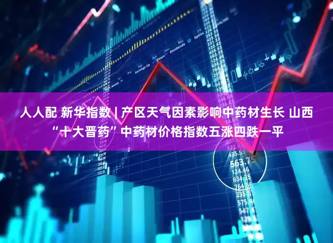人人配 新华指数 | 产区天气因素影响中药材生长 山西“十大晋药”中药材价格指数五涨四跌一平
